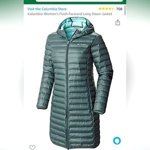 Columbia Flash Forward Long Down Jacket